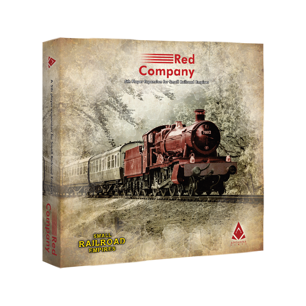Small Railroad Empires - Red Company: 5th Player Expansion
