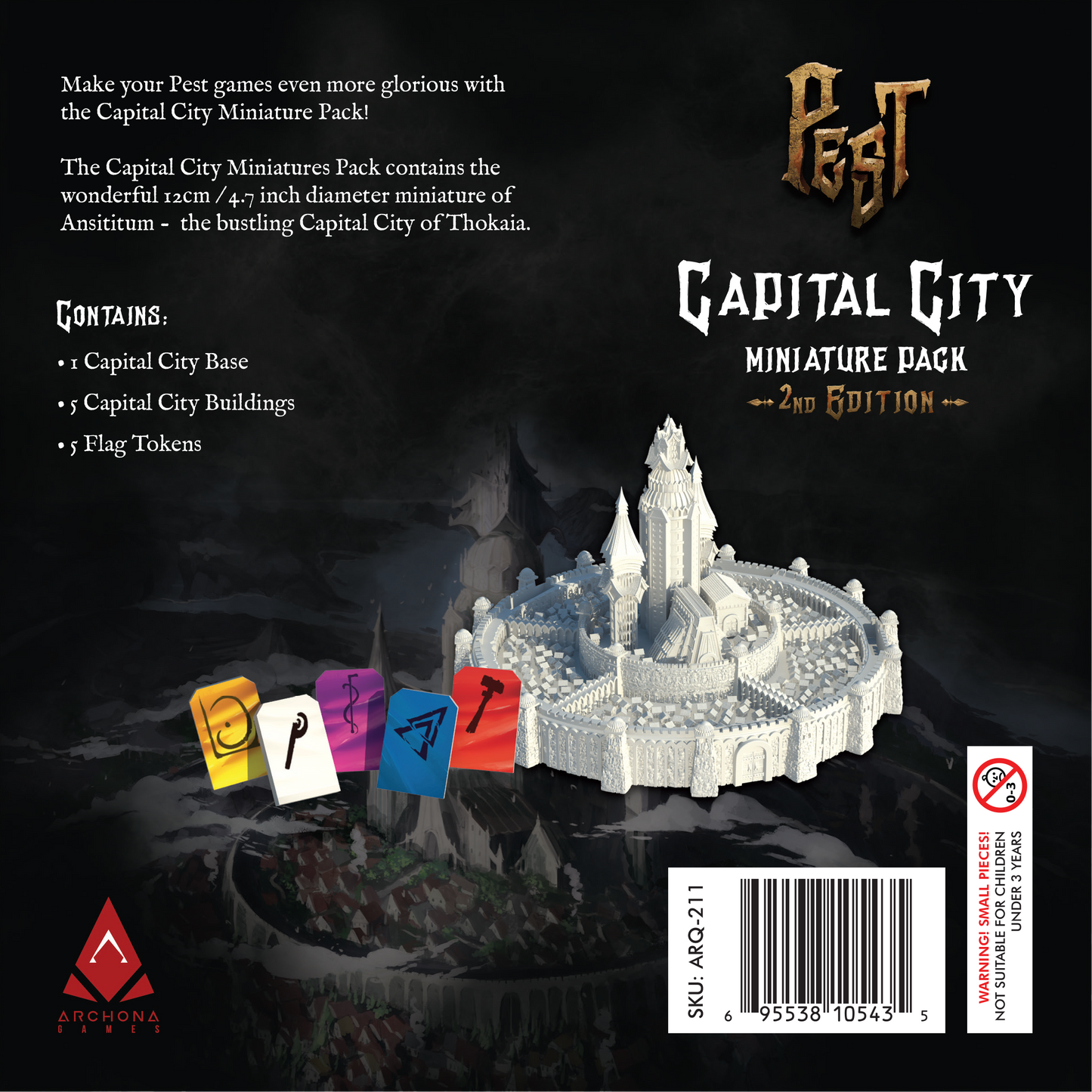 Pest - Capital City Miniature Pack - 2nd Edition (PRE-ORDER)